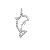 Pendentif dauphin en or 18 carats - 750